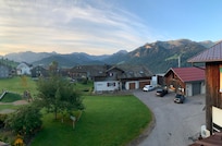 Aussicht vom Balkon