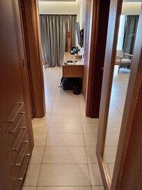 Entrance with plenty of storage and space.