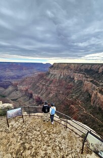 Along South Rim near Powell monument