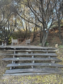 Quiet little seating nook