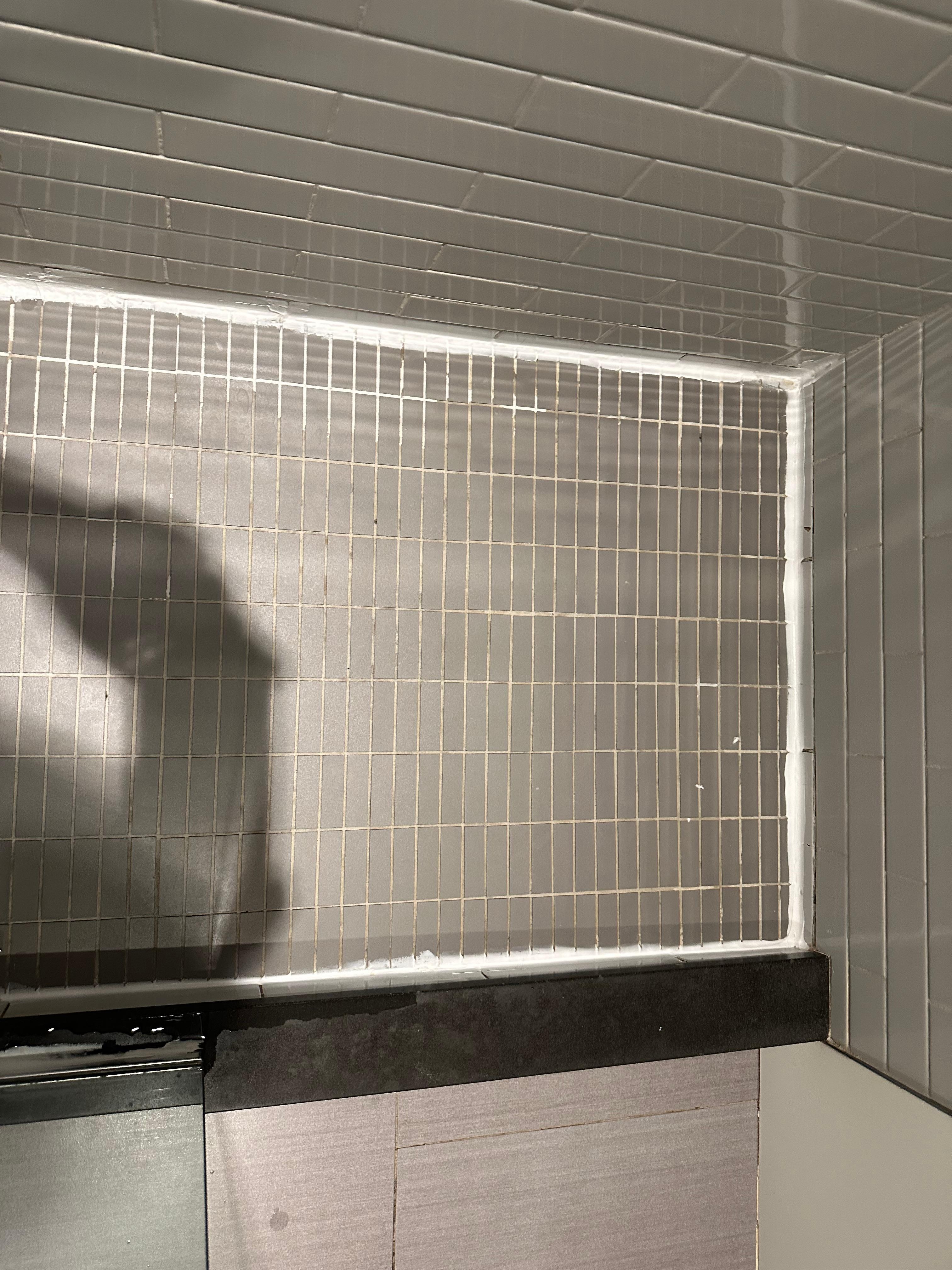 Shower caulking
