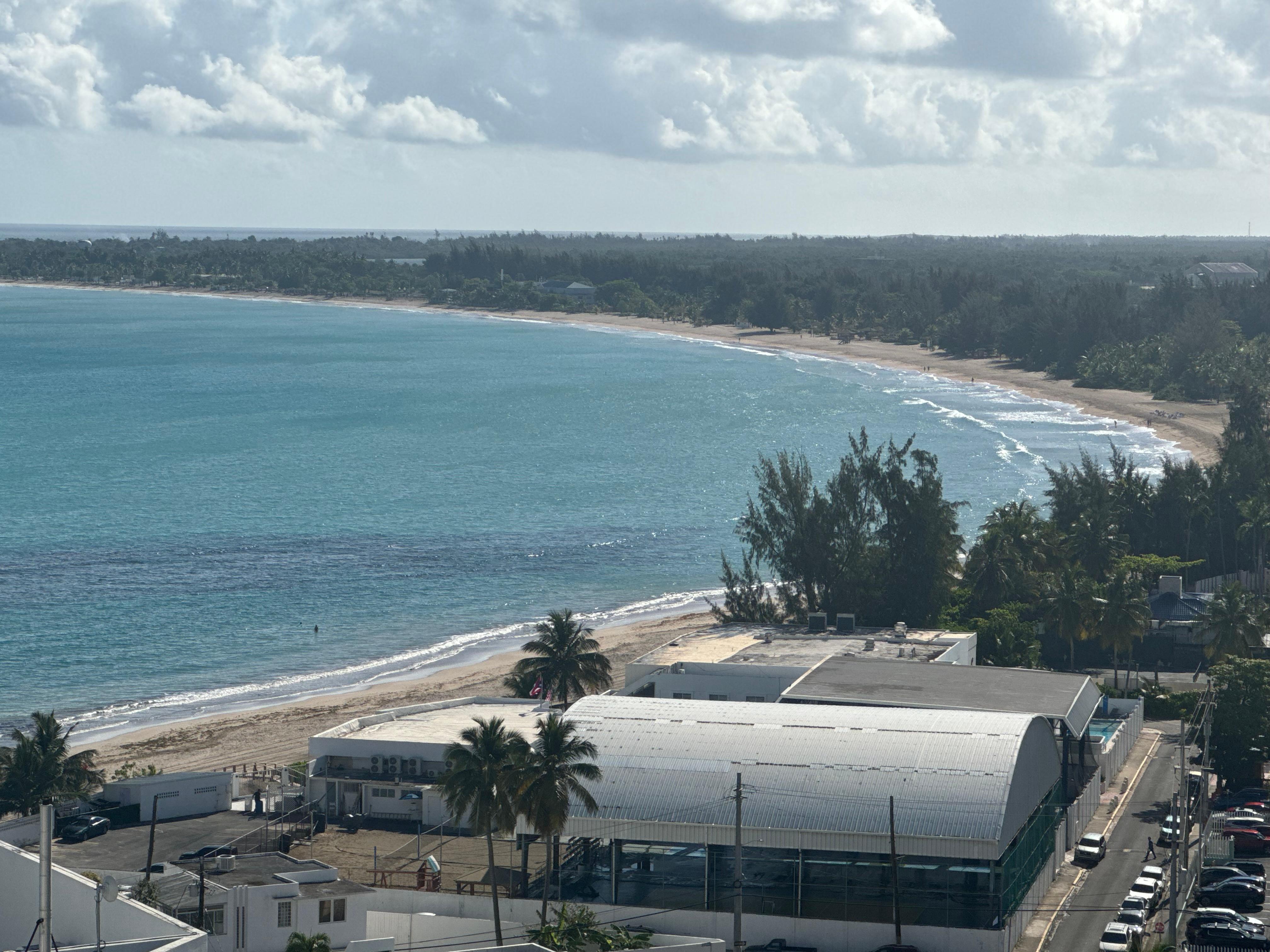 Balcony view.