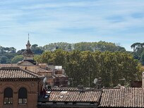 View from rooftop breakfast