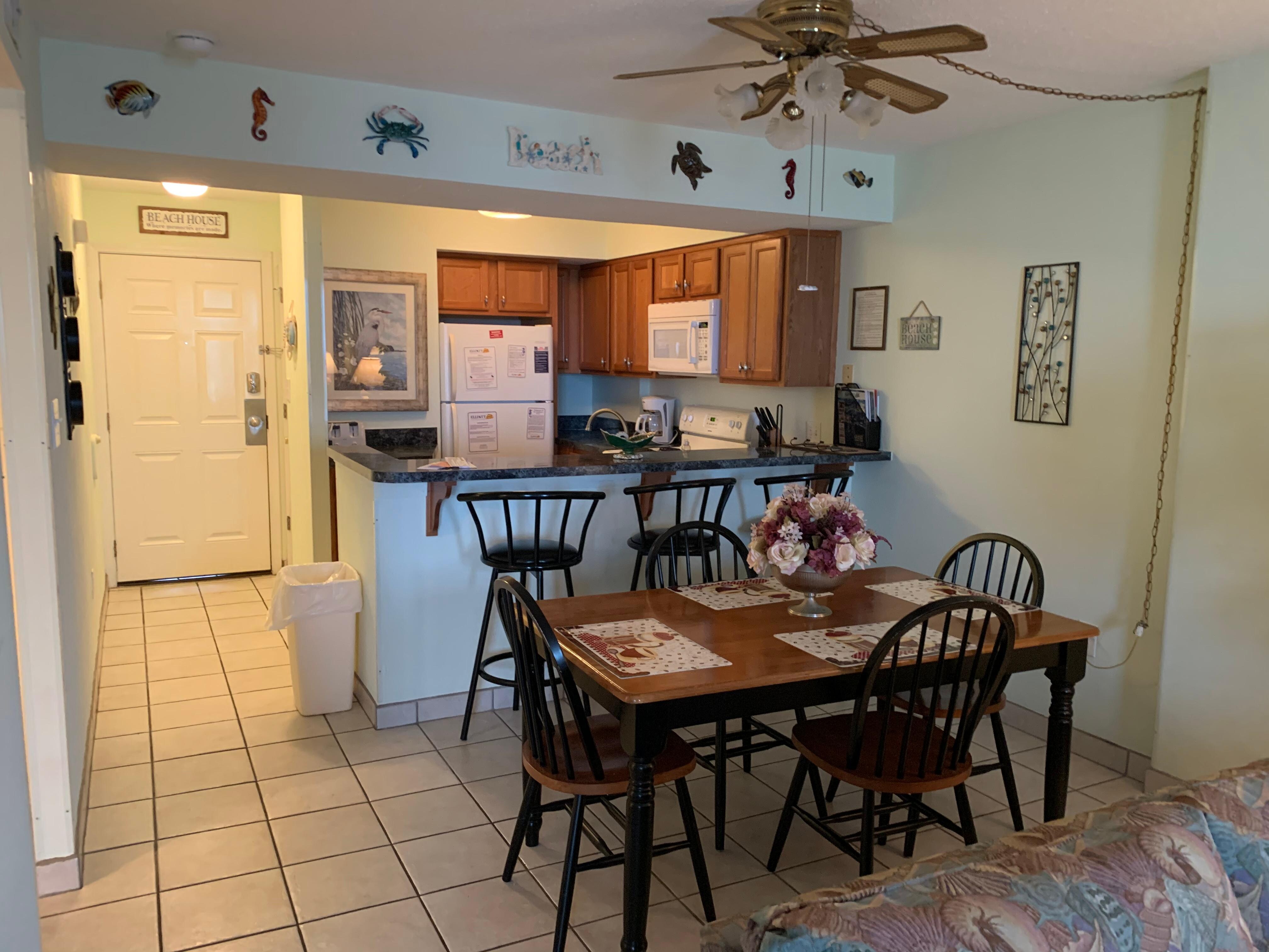 Kitchen and dining