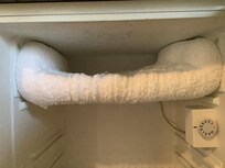 Iced freezer