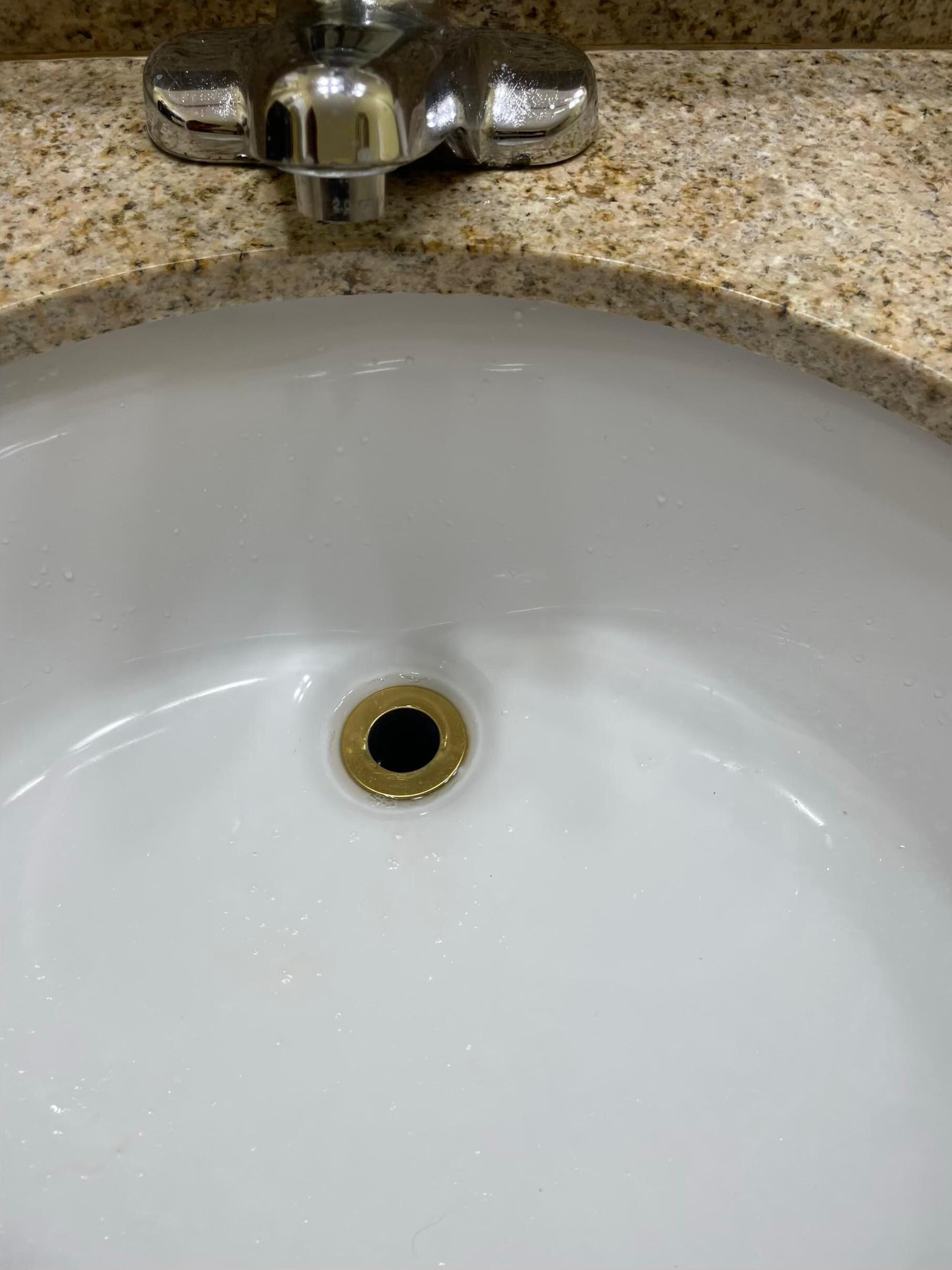No sink stopper 