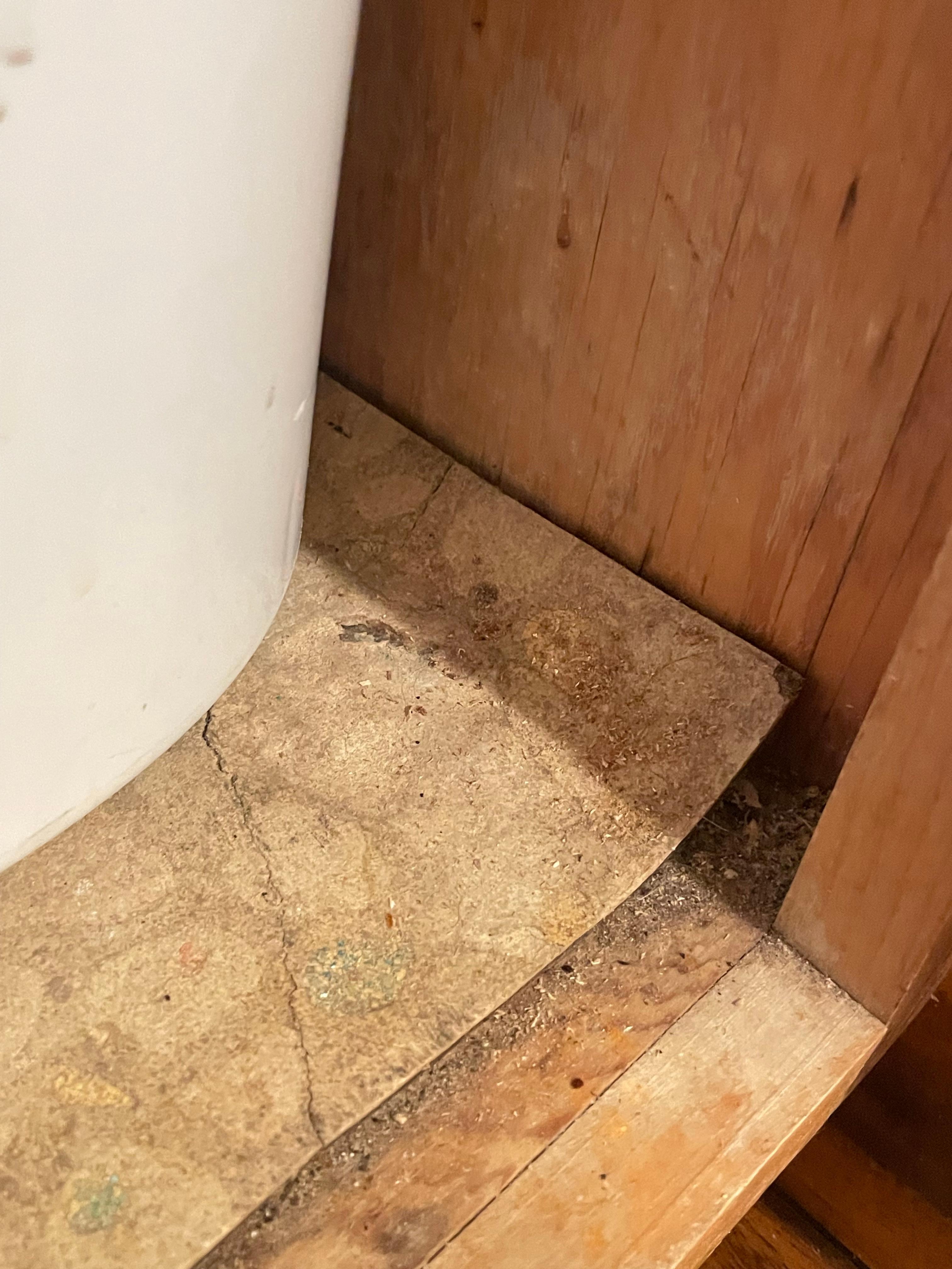 Under kitchen sink