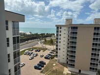 From the screened porch.