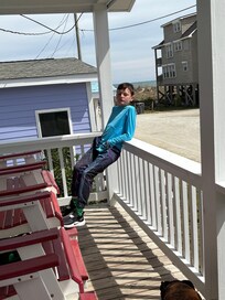 Enjoying the front porch!