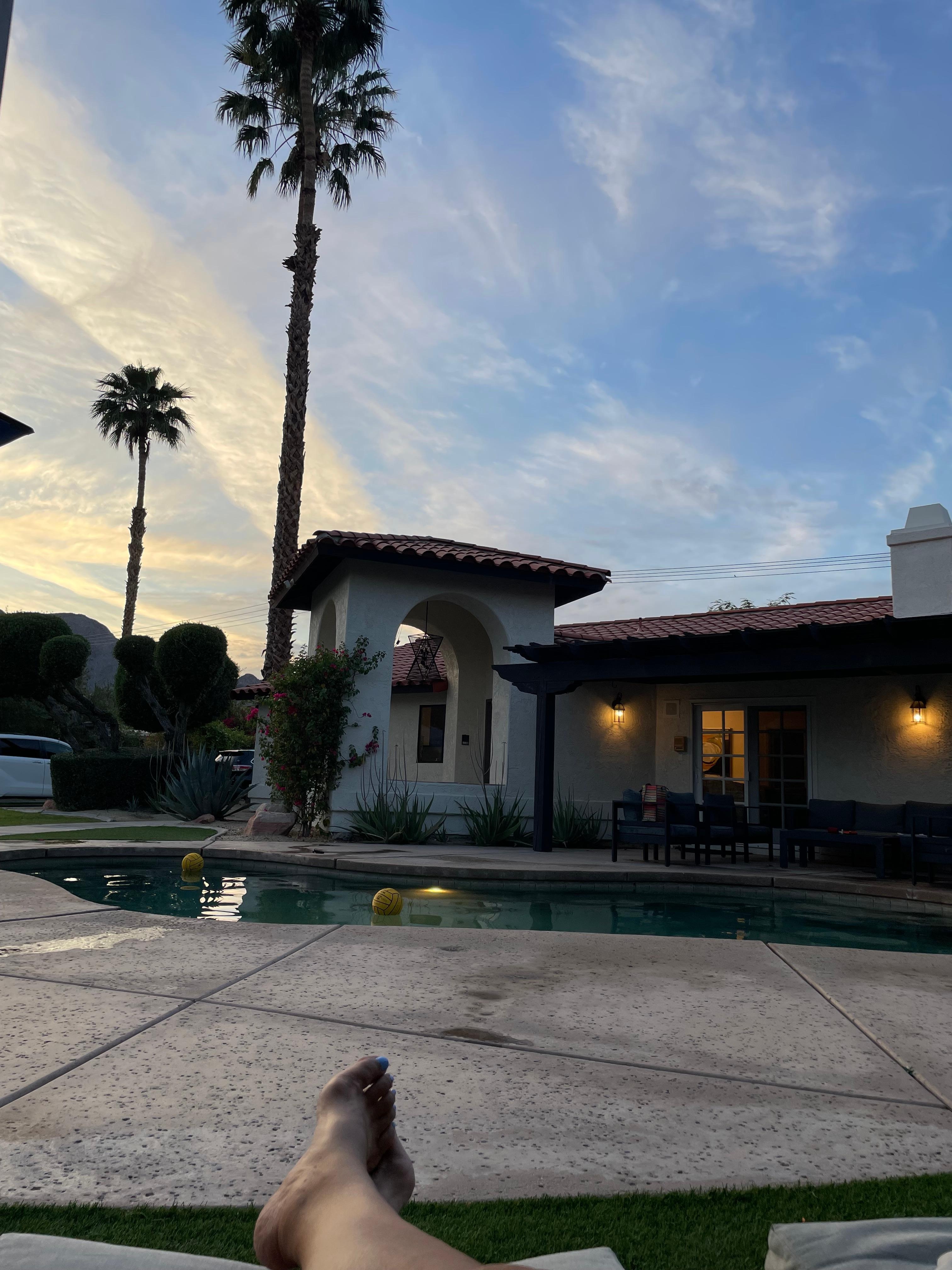View from the cabana 