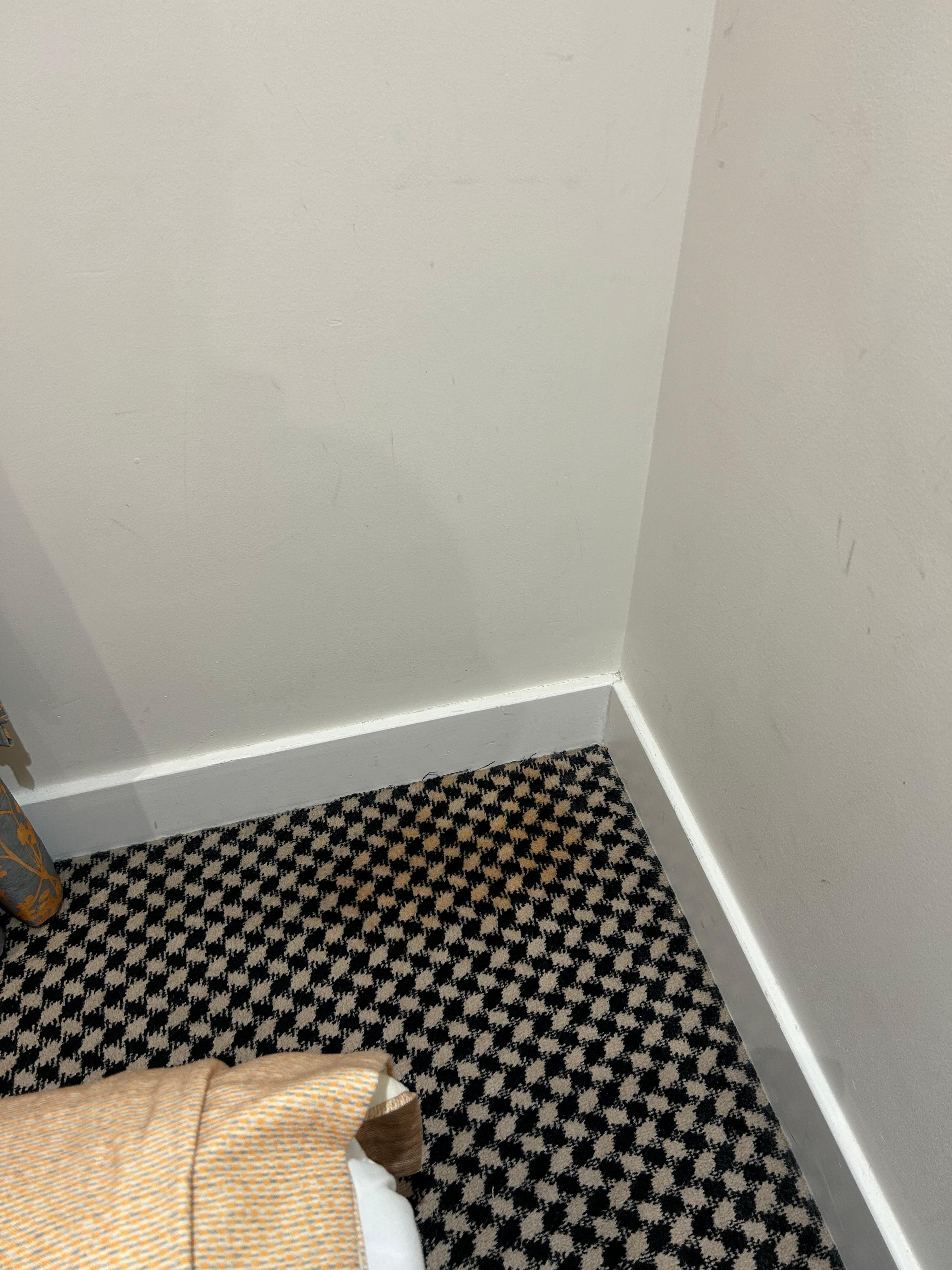 Stain from the mini split, presumably