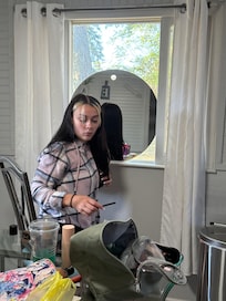 Intense fixin’up for a wedding!