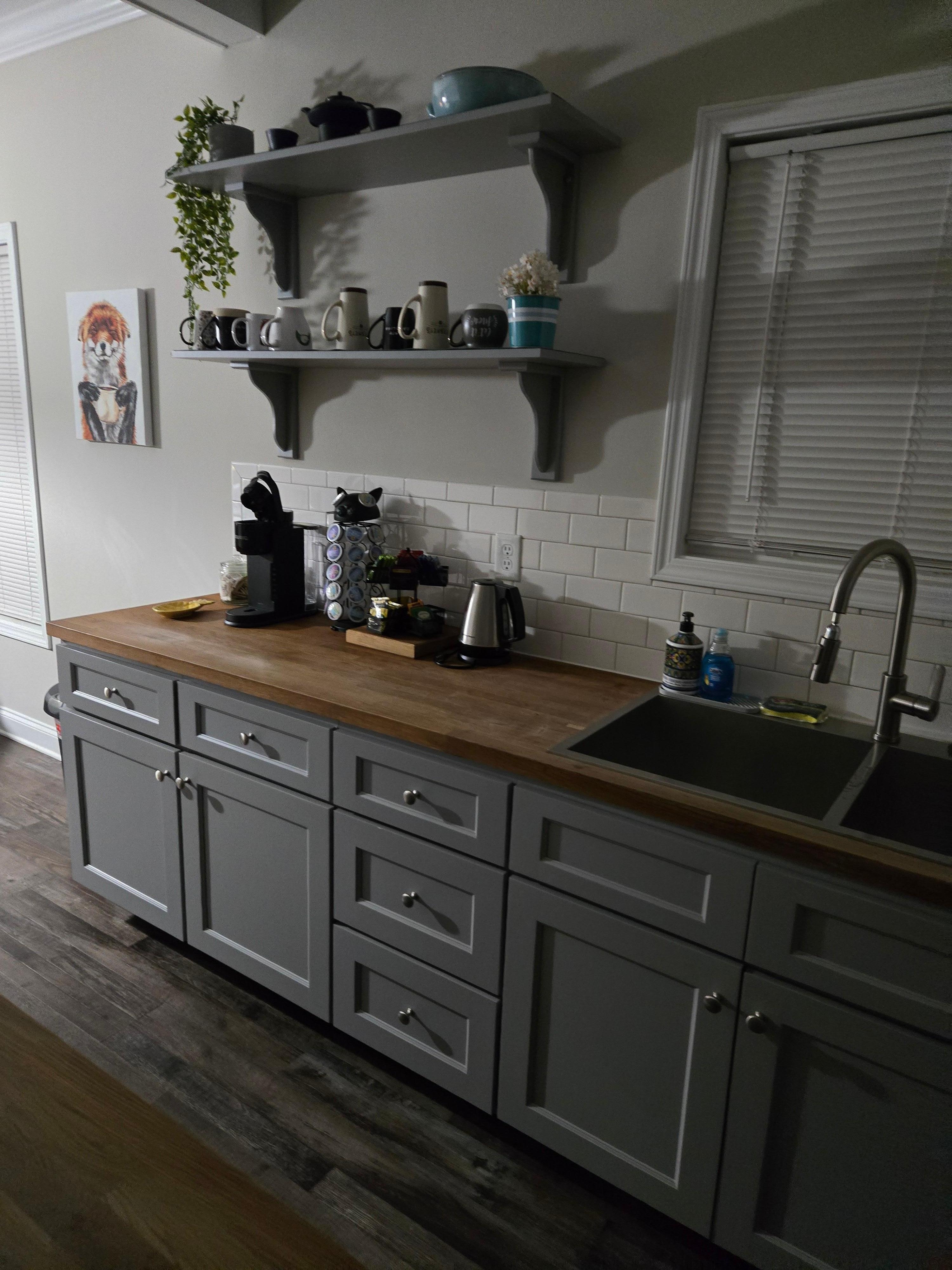 Love the coffee/ tea bar. 