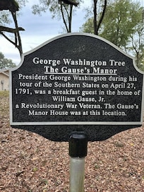Take note of the framed "info" in the house that highlights the history of the area just outside the front/rear door of the home...
