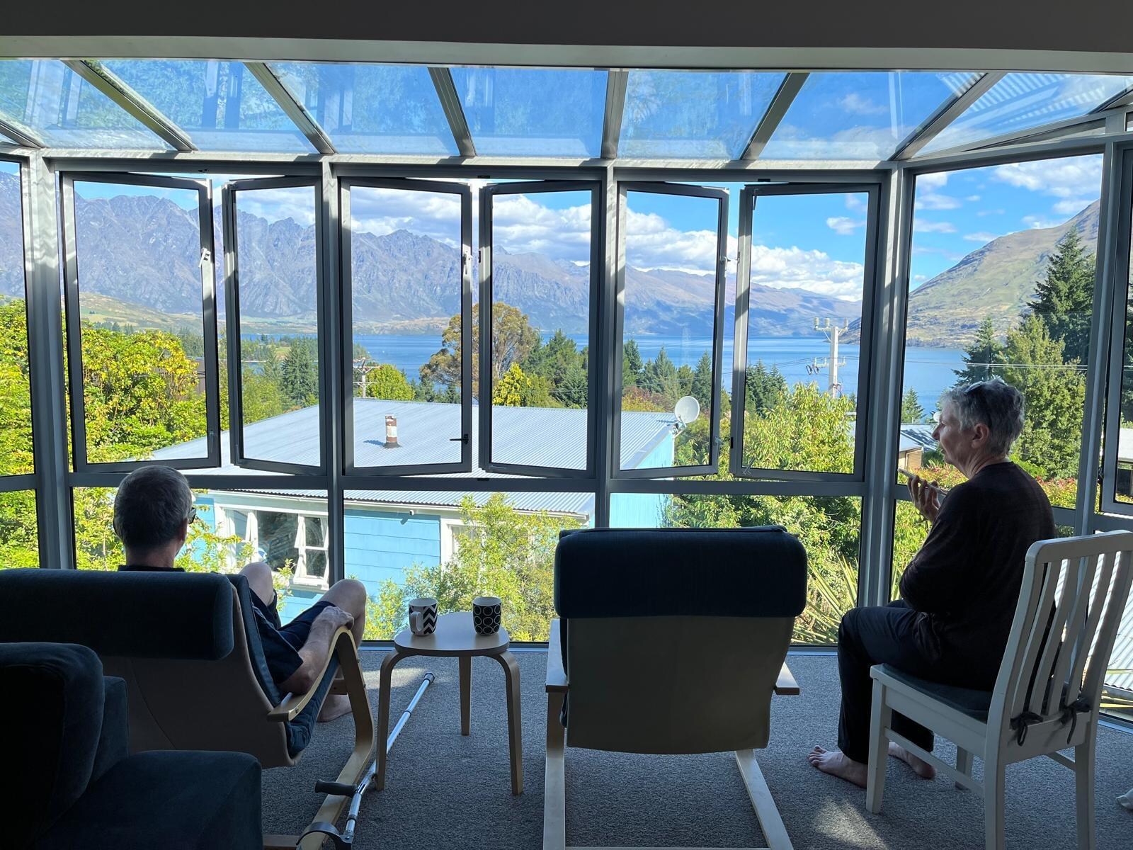 View from living room 