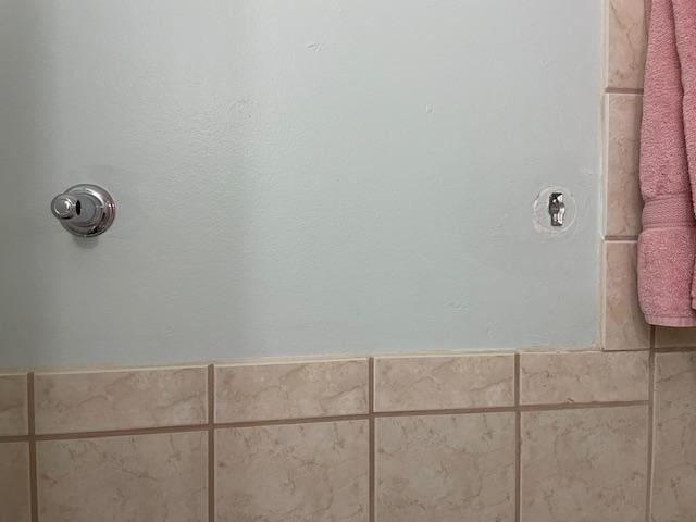 ripped out towel rack