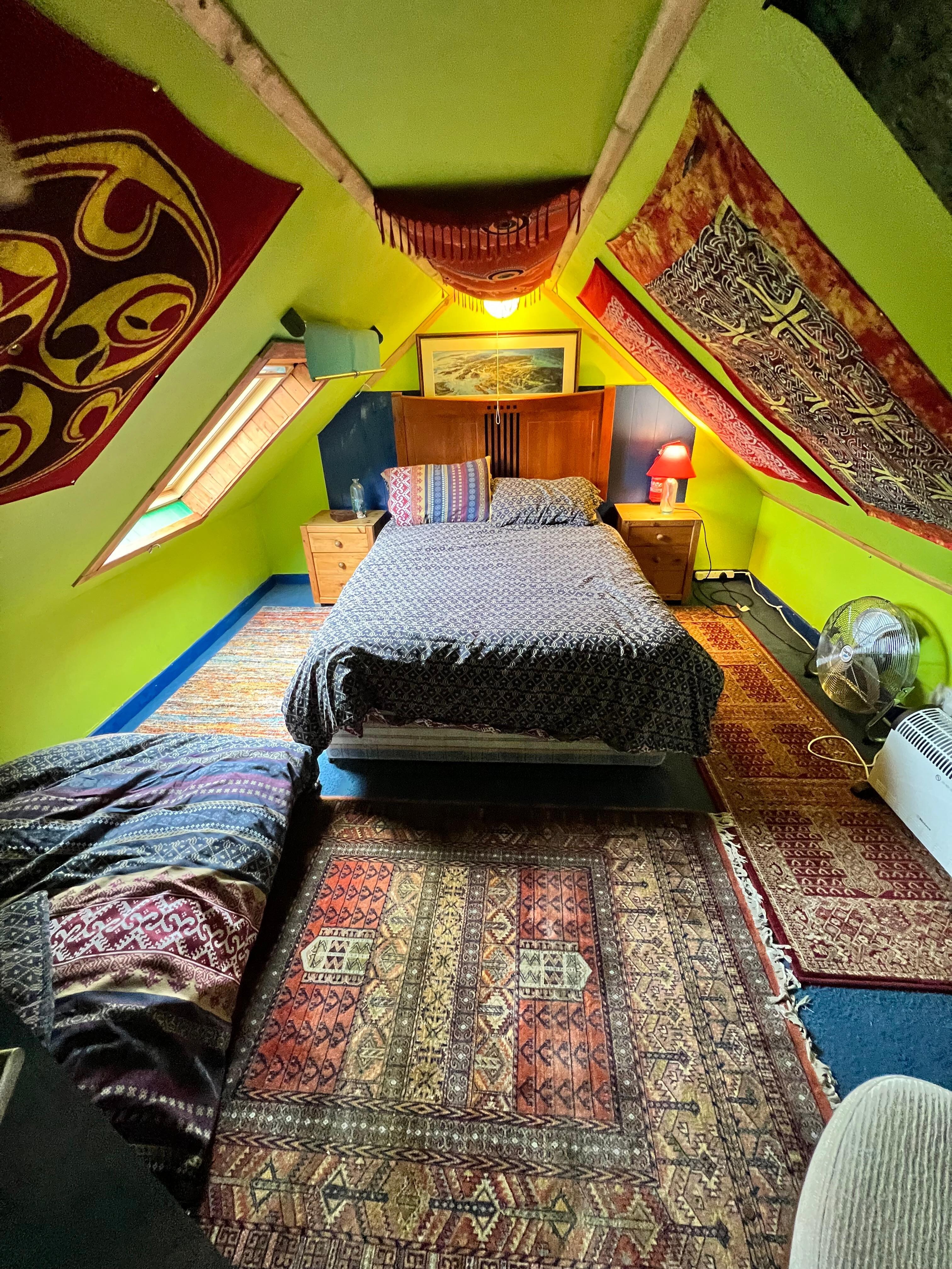 Attic bedroom 