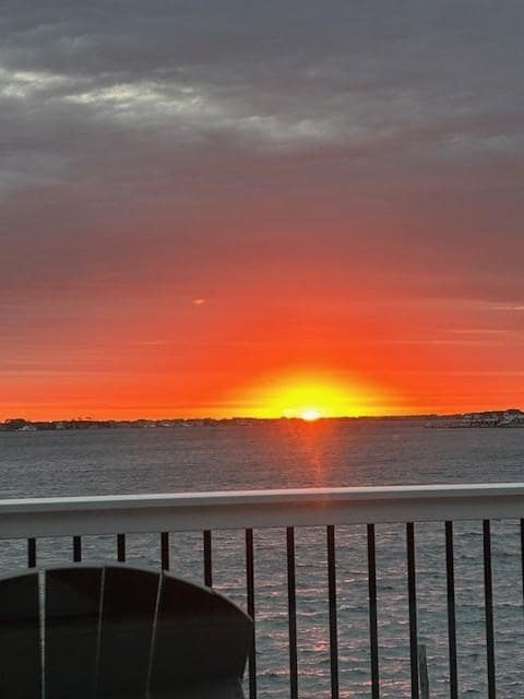 Sunrise off the back of the house!  Beautiful!