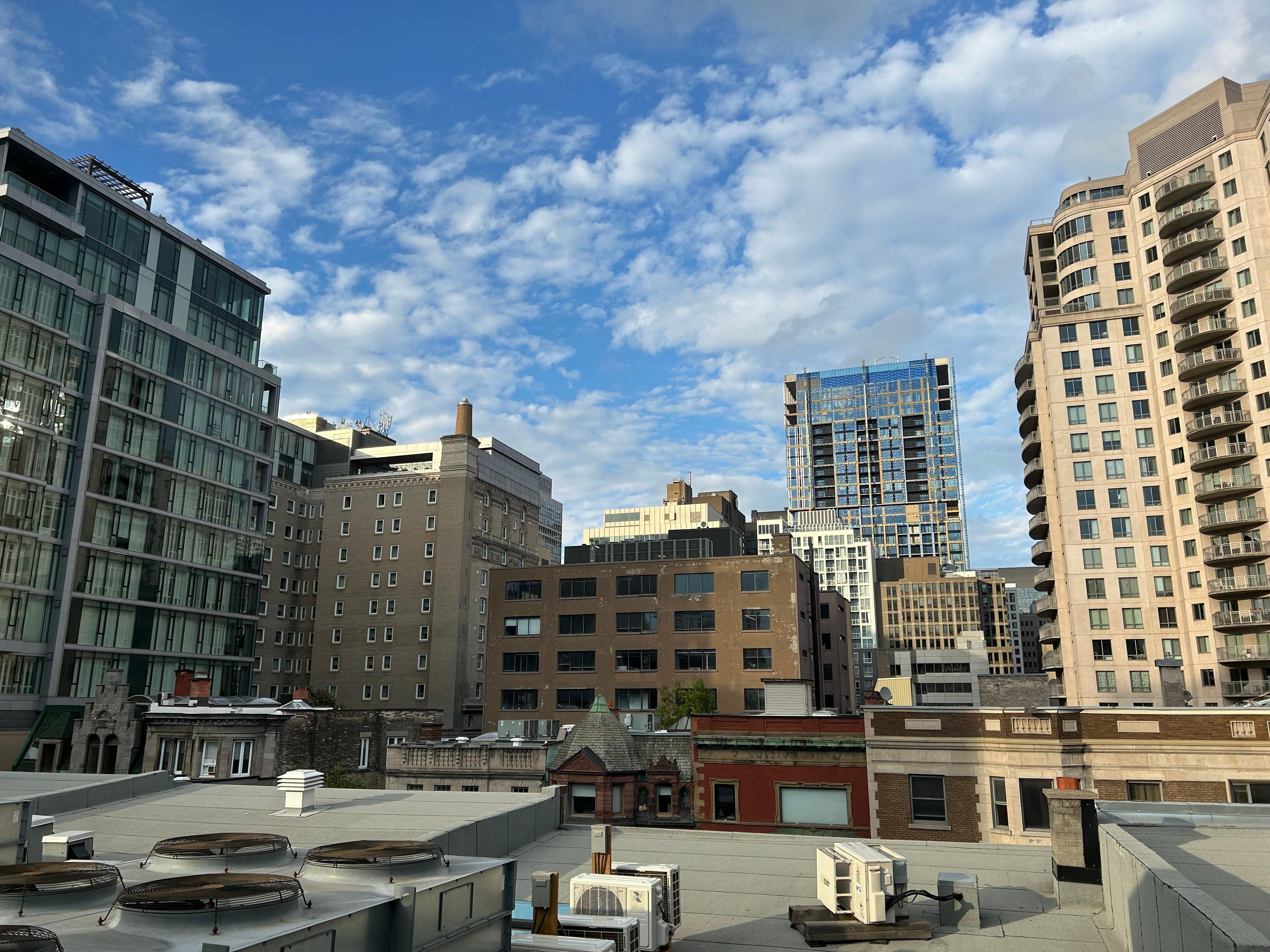 View from one of the rooms