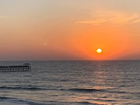 Sunrise from the balcony