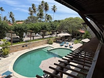 Vista da varanda do quarto