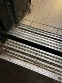 Poor condition … tracks filthy