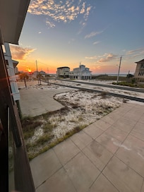 Sunrise from the front balcony.