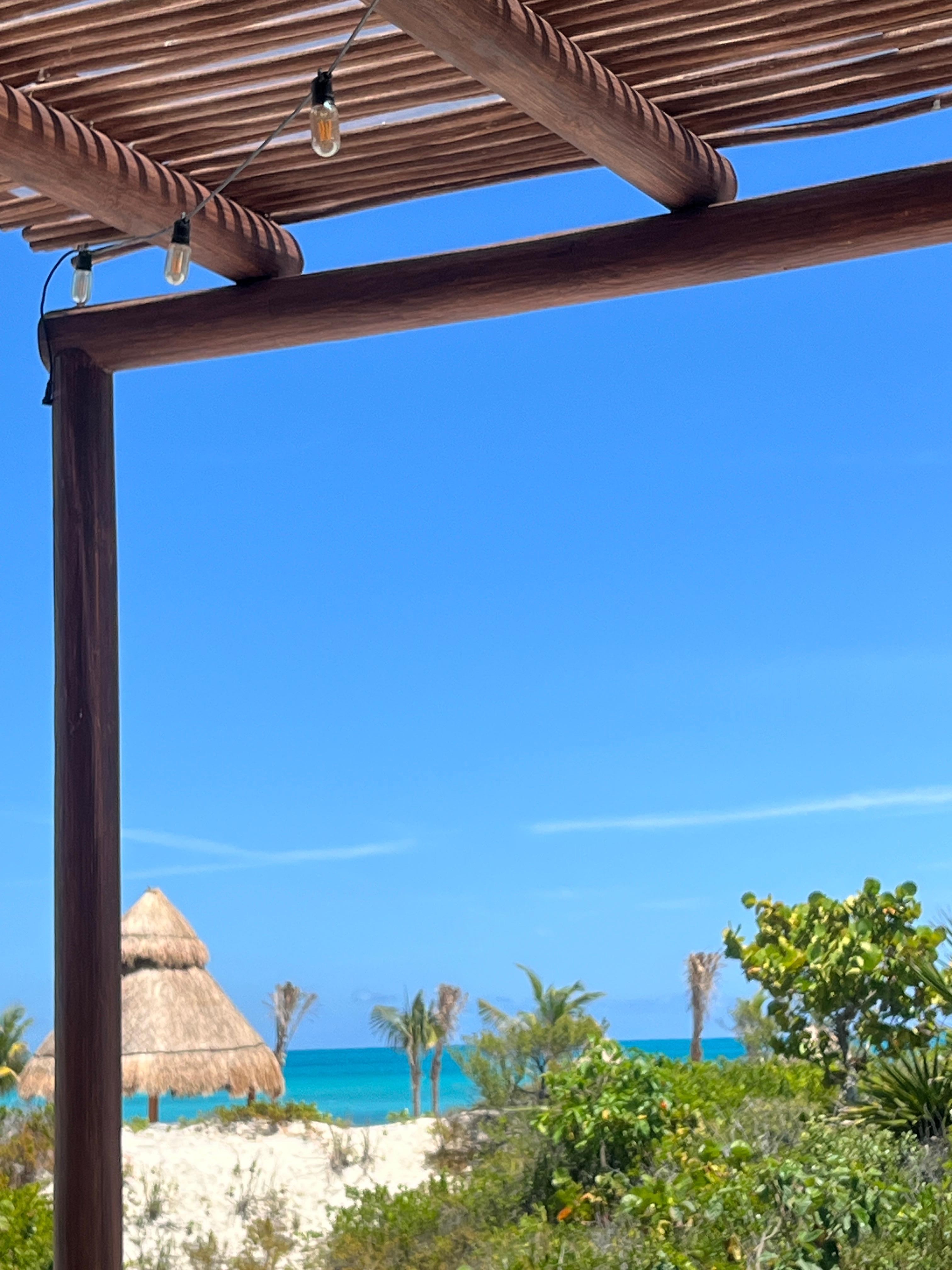 View from pez dama patio seating 