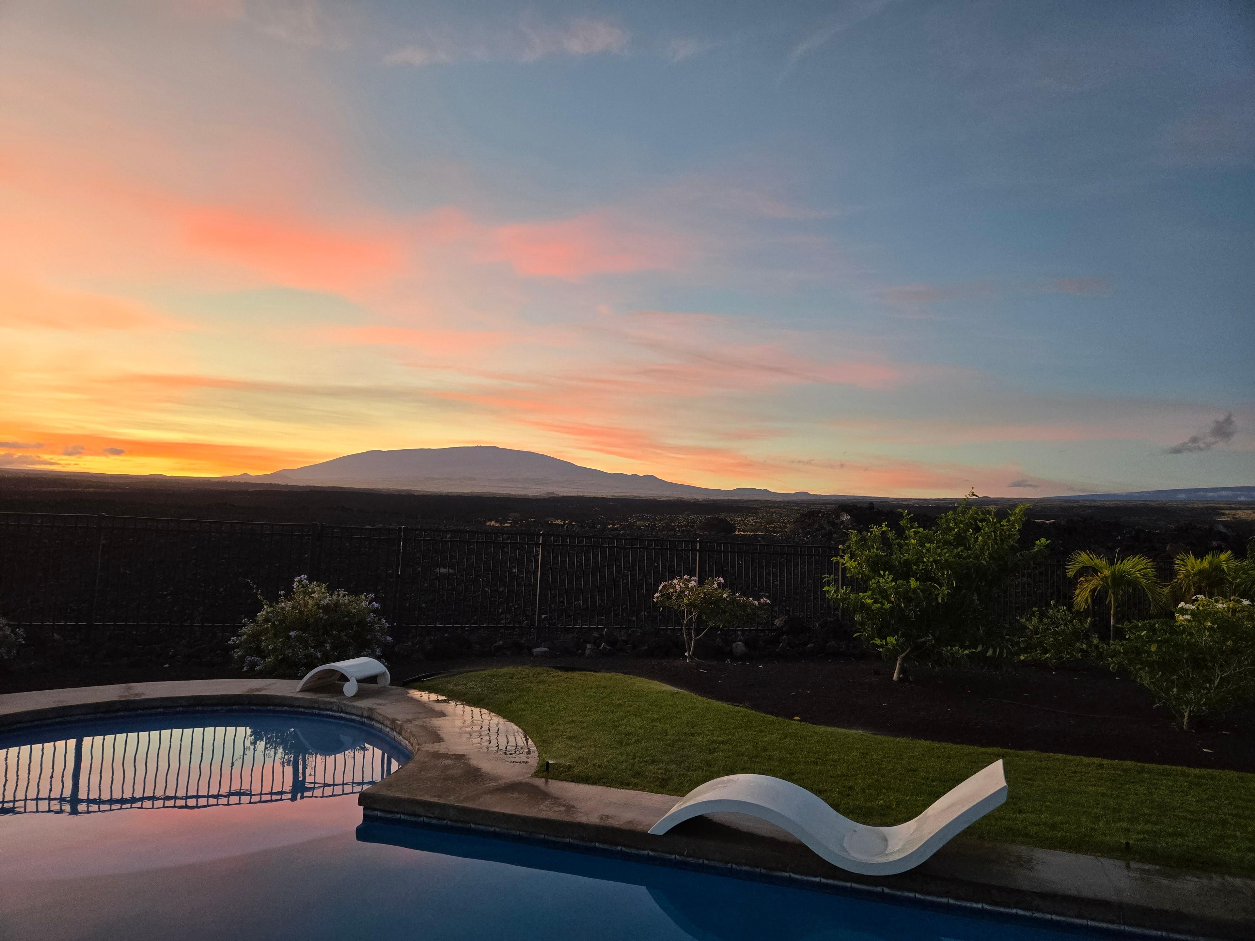Sunrise from the lanai