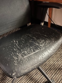 The most scratched chair I’ve ever seen.