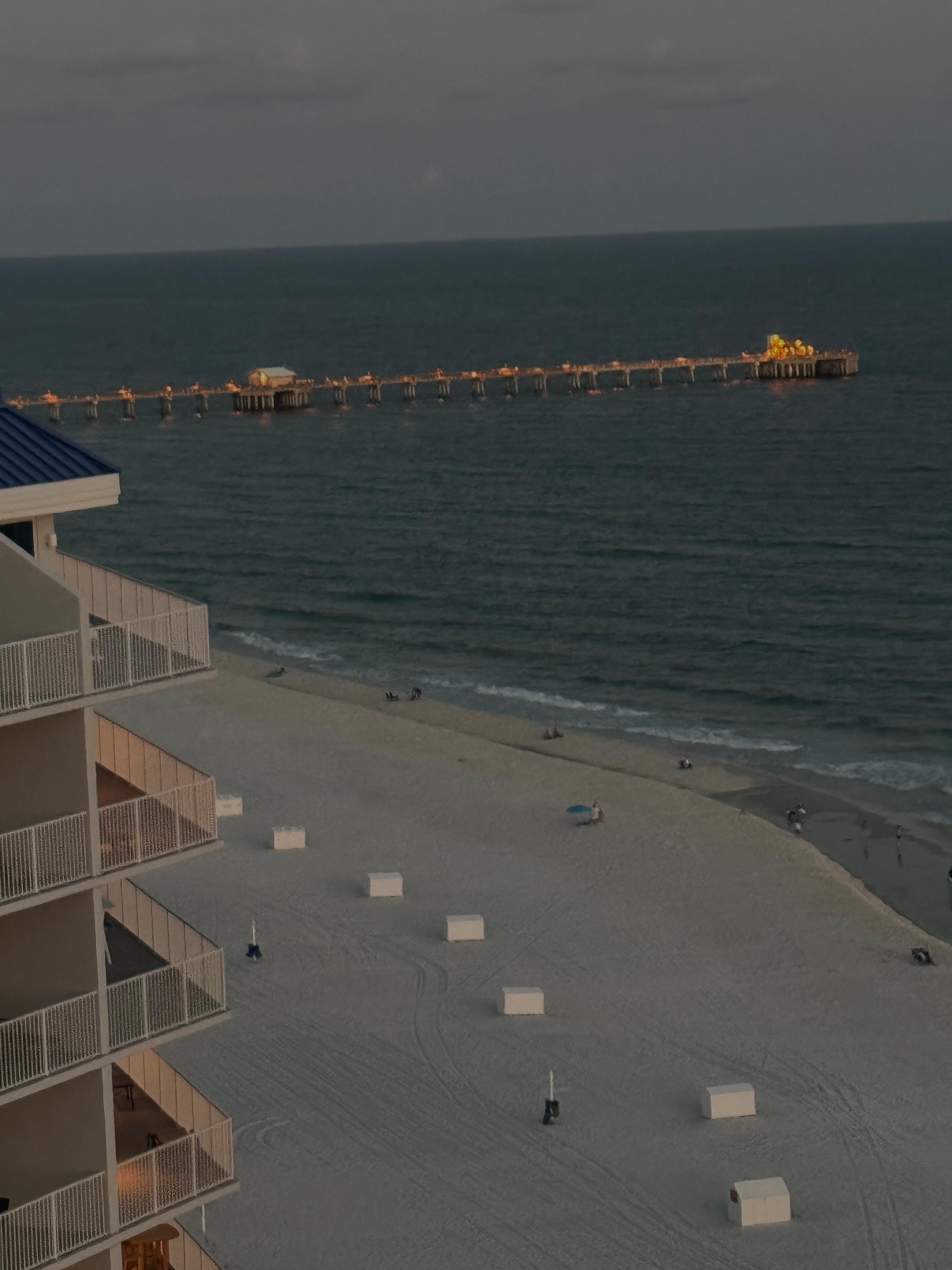 Looking toward the Gulf State Park 
