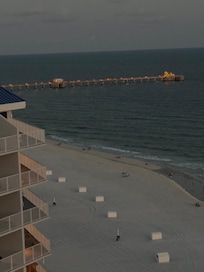 Looking toward the Gulf State Park