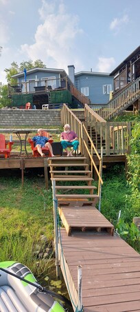 Wonderful back deck