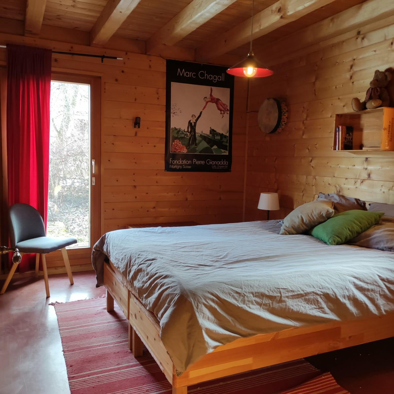 Chambre 1 au rez-de-chaussé