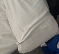 Pillow case smaller than pillow.