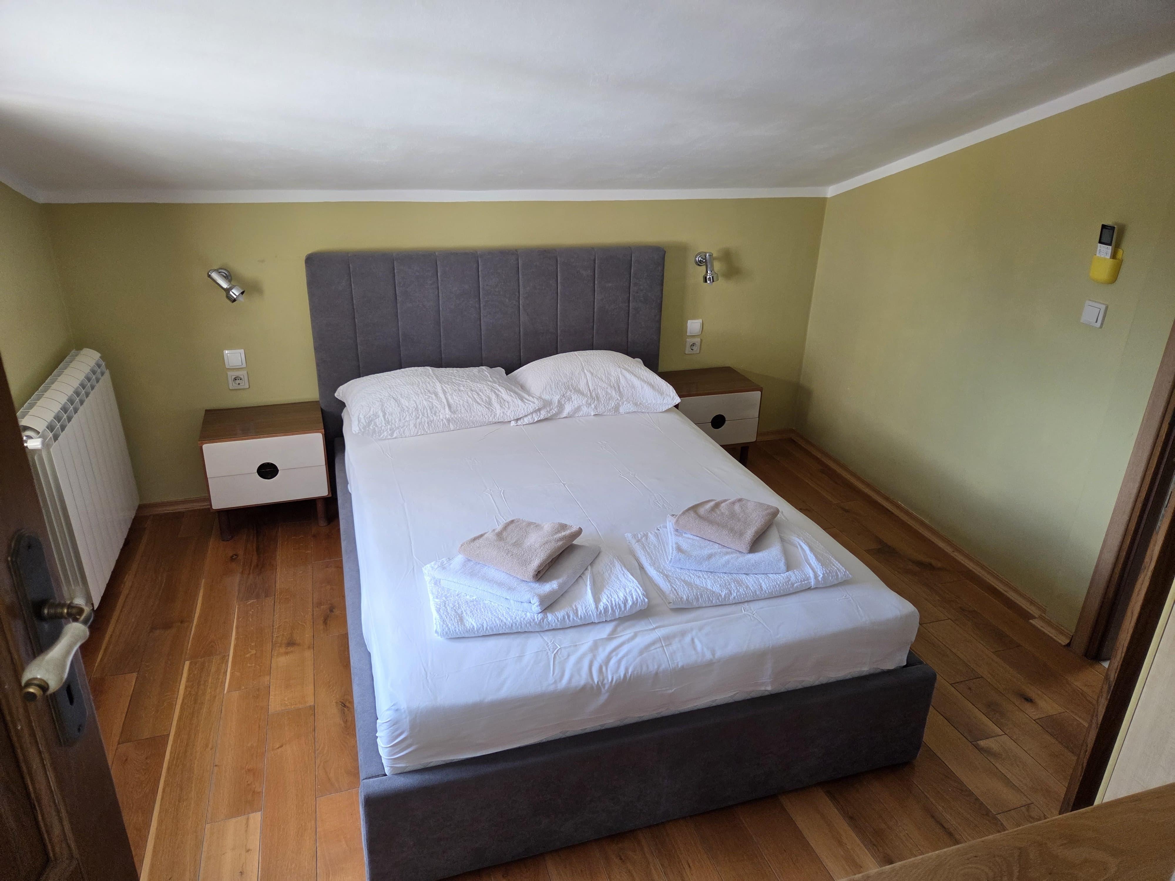Schlafzimmer kleines Haus 