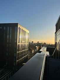 Looking East from the balcony after Sunrise