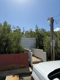 Front entrance. It doesn’t look like much but wait!