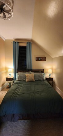 One of 3 bedrooms upstairs