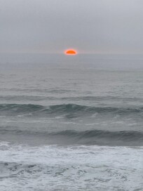 Sunset from the back deck