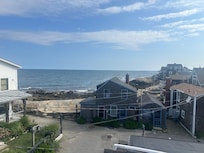 View from the roof deck looking out to sea