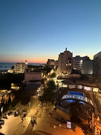 View out the balcony