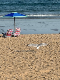 Looking out from the balcony