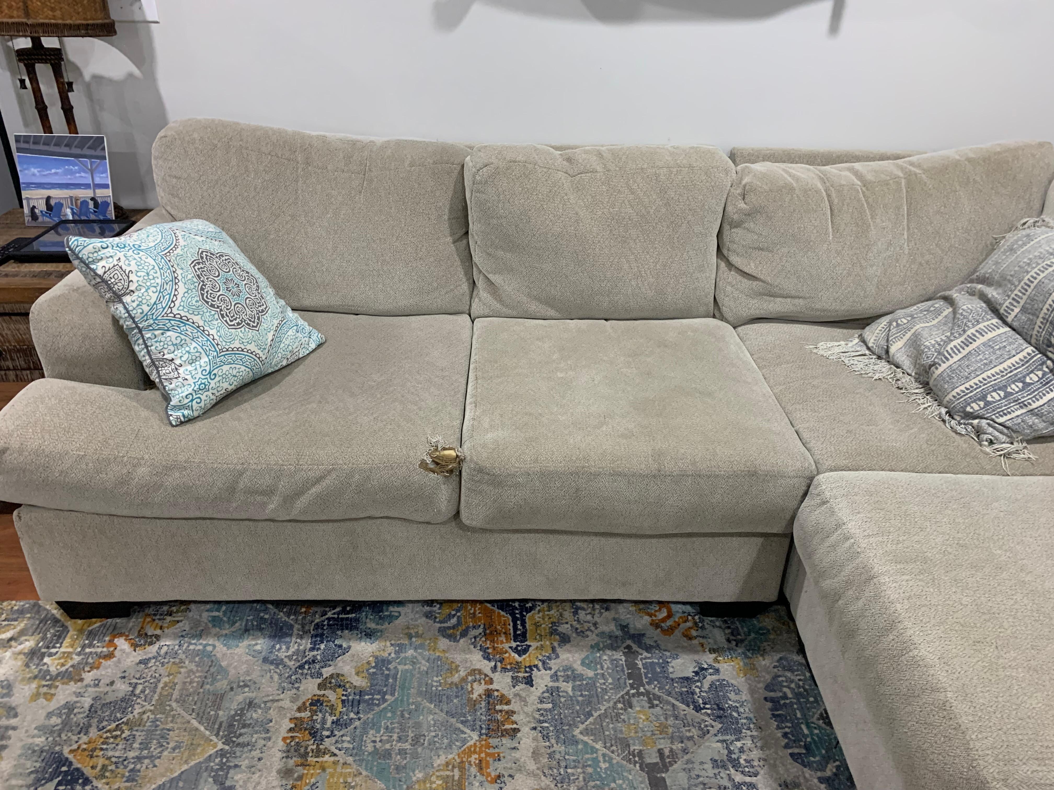 Dirty couch