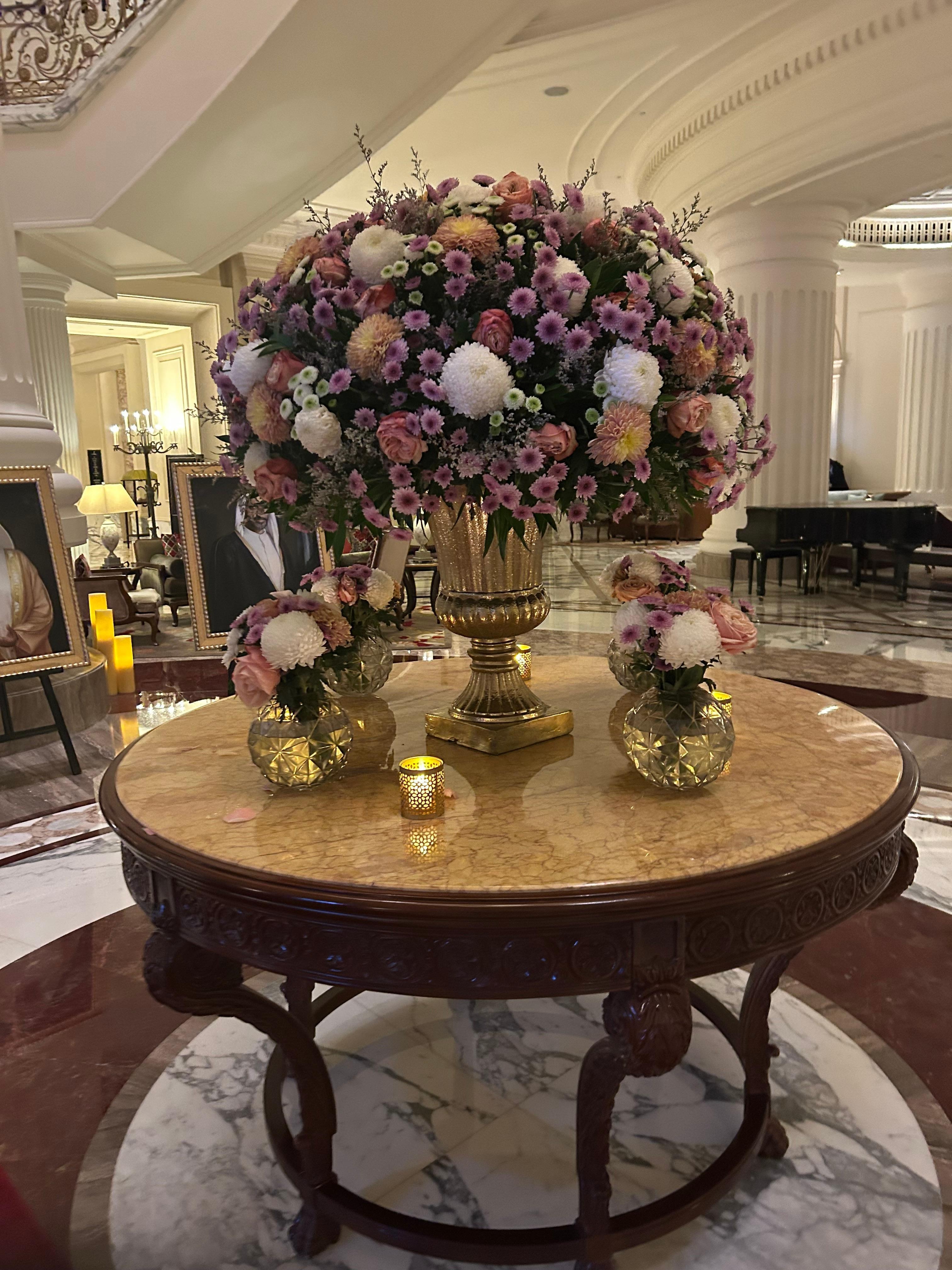 The Palace Hotel lobby