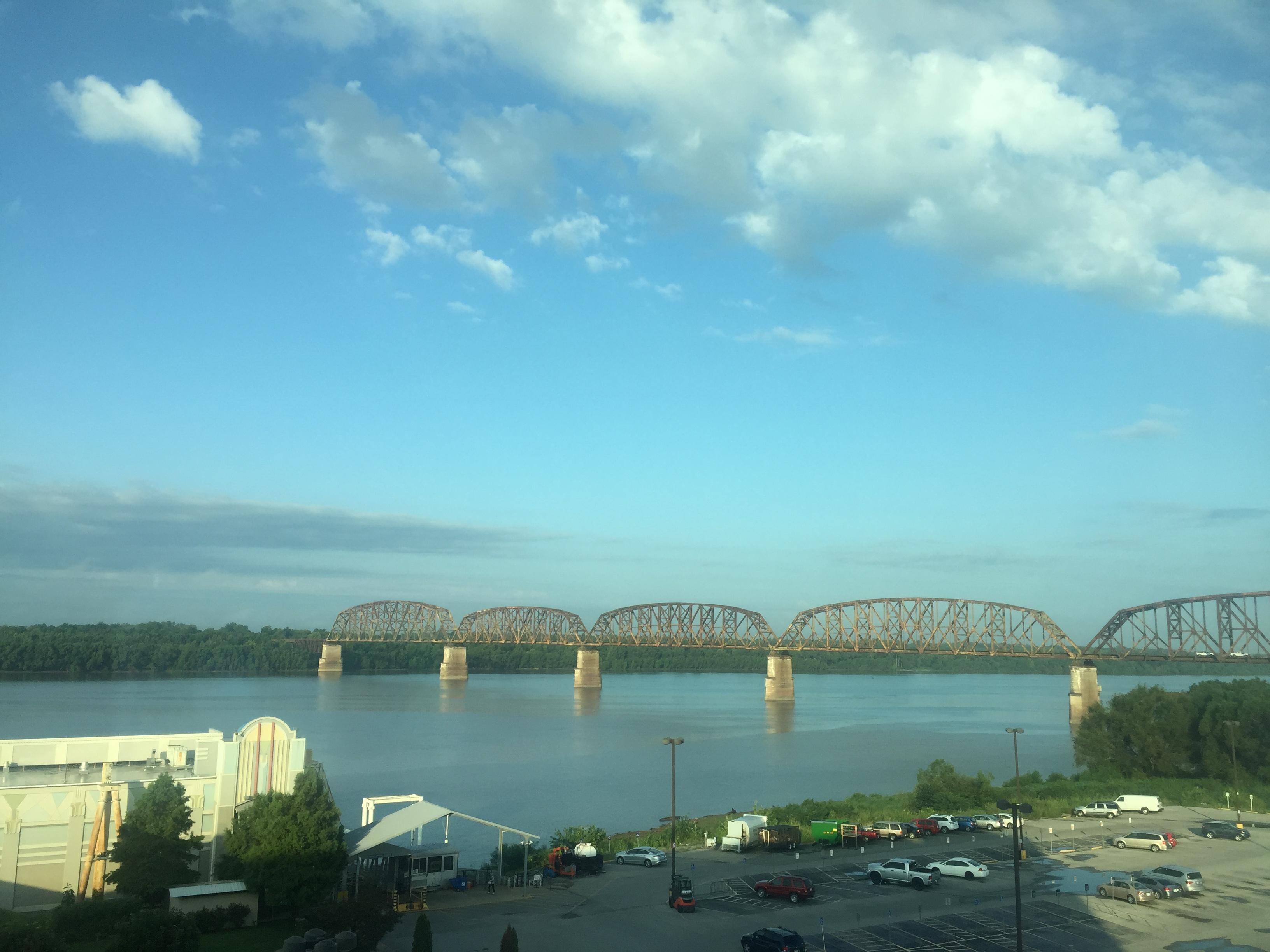 Casino and view of the river