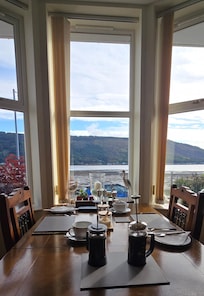 Great views from the breakfast table.