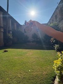 En el Jardín con la Medalla "México Imparable".