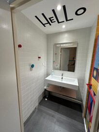 Nice size bathroom