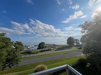 View from top deck.
